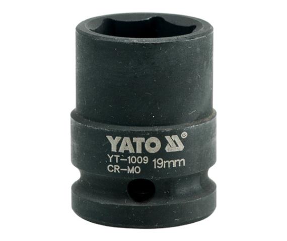 Yato YT-1009 Hexagonal Impact socket 1"/2" 19 mm YT1009: Buy near me in Poland at 2407.PL - Good price!