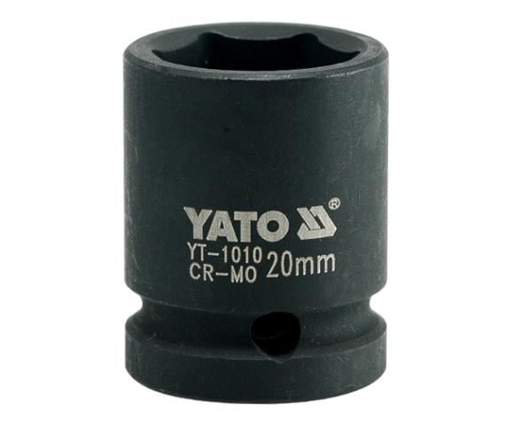 Yato YT-1010 Hexagonal Impact socket 1"/2" 20 mm YT1010: Buy near me in Poland at 2407.PL - Good price!