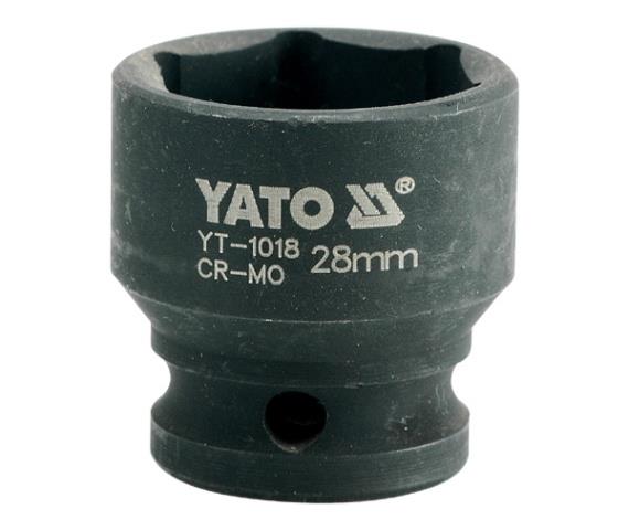 Yato YT-1018 Головка торцева ударна шестигранна 1/2" 28 мм YT1018: Приваблива ціна - Купити у Польщі на 2407.PL!