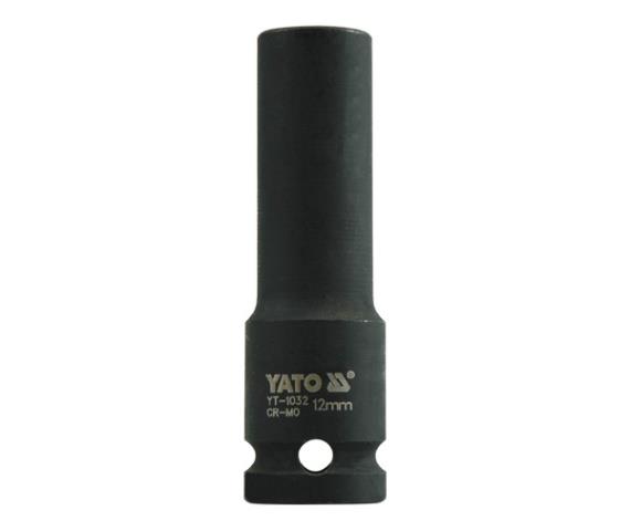 Yato YT-1032 Hexagonal deep Impact socket 1"/2" 12 mm YT1032: Buy near me in Poland at 2407.PL - Good price!