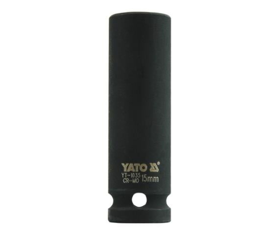 Yato YT-1035 Hexagonal deep Impact socket 1"/2" 15 mm YT1035: Buy near me in Poland at 2407.PL - Good price!