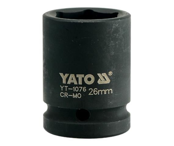 Yato YT-1076 Hexagonal impact socket 3/4" 26 mm YT1076: Buy near me in Poland at 2407.PL - Good price!