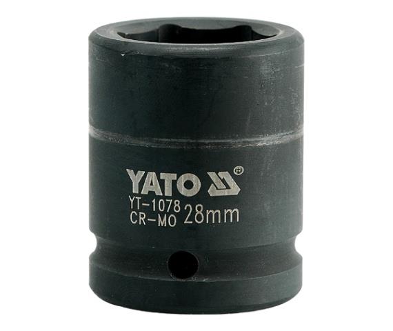 Yato YT-1078 Головка торцева ударна шестигранна, 3/4", 28 мм YT1078: Приваблива ціна - Купити у Польщі на 2407.PL!