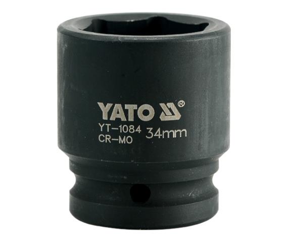 Yato YT-1084 Головка торцева ударна шестигранна, 34 мм, 3/4" YT1084: Приваблива ціна - Купити у Польщі на 2407.PL!
