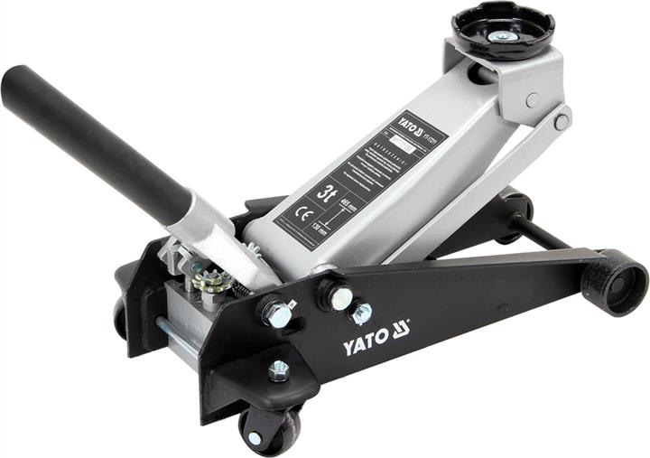 Yato YT-17211 Rolling jack 3t 130-465mm professional with double pump YT17211: Buy near me in Poland at 2407.PL - Good price!