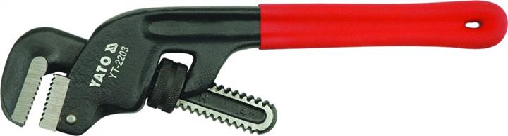Yato YT-2201 Pipe wrench, pvc handle, 250 mm YT2201: Buy near me in Poland at 2407.PL - Good price!