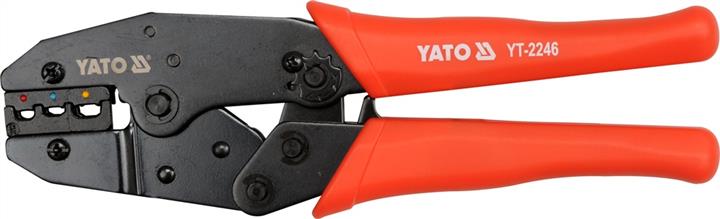 Yato YT-2246 Ratchet crimping pliers 0.5-6 mm2 YT2246: Buy near me in Poland at 2407.PL - Good price!