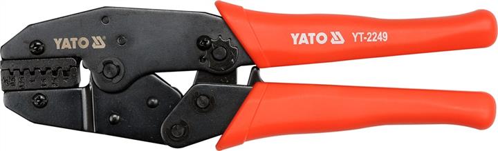 Yato YT-2249 Ratchet crimping pliers 0.5-4 mm2 YT2249: Buy near me at 2407.PL in Poland at an Affordable price!