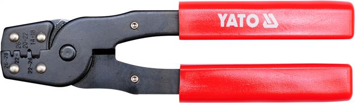 Yato YT-2255 Ratchet crimping pliers 0.08-2 mm2 YT2255: Buy near me in Poland at 2407.PL - Good price!