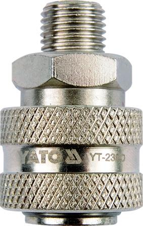 Yato YT-2390 Quick coupler 1/4" YT2390: Buy near me in Poland at 2407.PL - Good price!