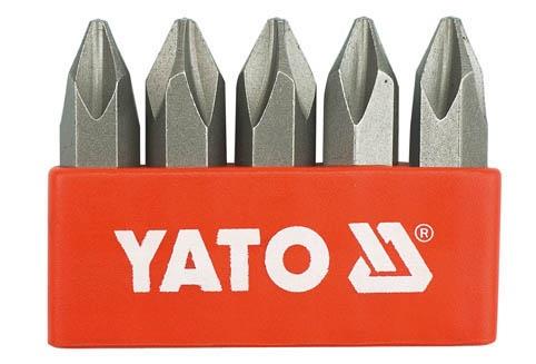 Yato YT-2810 Набор бит ударных PH2 5/16" 5шт YT2810: Отличная цена - Купить в Польше на 2407.PL!