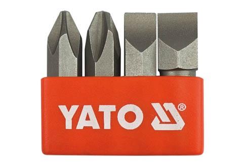 Yato YT-2812 Screwdriver bit set ph2, ph3, 8 mm, 10 mm YT2812: Buy near me in Poland at 2407.PL - Good price!