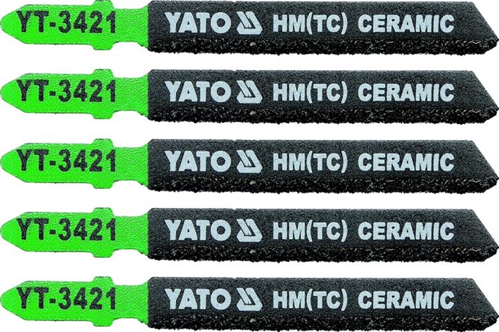 Yato YT-3421 Brzeszczot do wyrzynarki typ t, do ceramiki, 5 szt YT3421: Dobra cena w Polsce na 2407.PL - Kup Teraz!