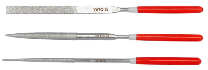 Yato YT-6143 Set of diamond files 140 mm, 3 pcs YT6143: Buy near me in Poland at 2407.PL - Good price!