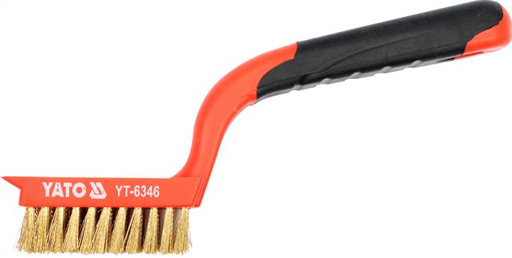 Yato YT-6346 Wire brush with plastic handle YT6346: Buy near me in Poland at 2407.PL - Good price!
