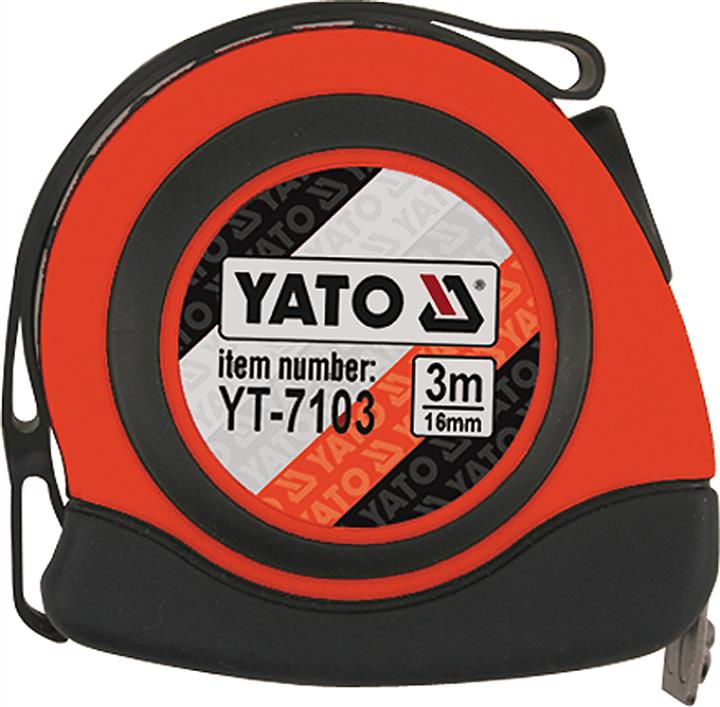 Yato YT-7103 Рулетка с магнитом 16мм х 3м YT7103: Отличная цена - Купить в Польше на 2407.PL!