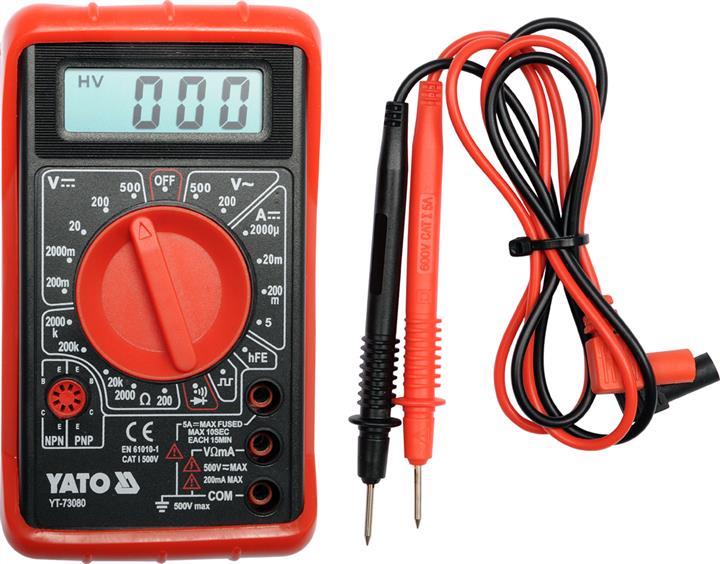 Yato YT-73080 Digital multimeter YT73080: Buy near me at 2407.PL in Poland at an Affordable price!