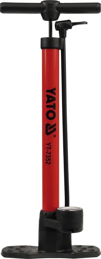 Yato YT-7352 Насос ручной с манометром, 0-7 бар YT7352: Купить в Польше - Отличная цена на 2407.PL!