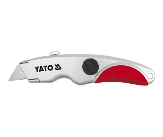 Yato YT-7520 Nożyk z ostrzem trapezowym + ostrza zapasowe YT7520: Dobra cena w Polsce na 2407.PL - Kup Teraz!