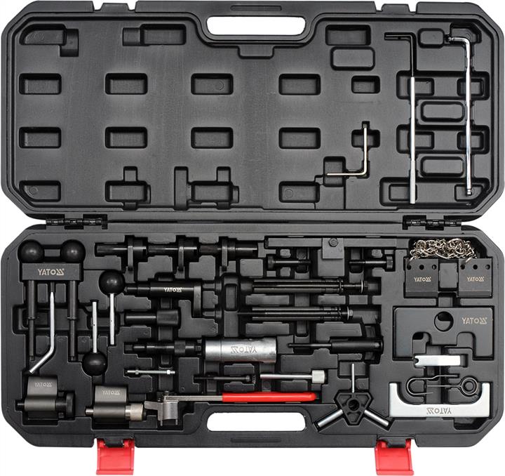 Yato YT-06015 Petrol diesel engine timing tool set 34pcs YT06015: Buy near me at 2407.PL in Poland at an Affordable price!