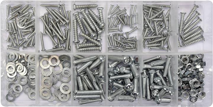 Yato YT-06771 Set of fasteners (bolts, washer nuts), 347 pcs. YT06771: Buy near me at 2407.PL in Poland at an Affordable price!