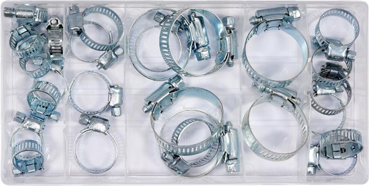 Yato YT-06782 Steel clamps 16 - 40 mm, set of 26 pcs. YT06782: Buy near me in Poland at 2407.PL - Good price!