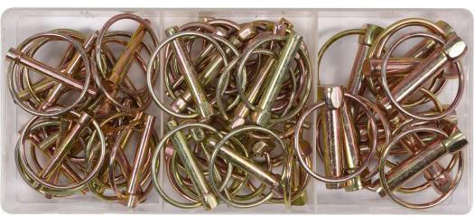 Yato YT-06787 Set of cotter pins with ring, 50 pcs. YT06787: Buy near me in Poland at 2407.PL - Good price!