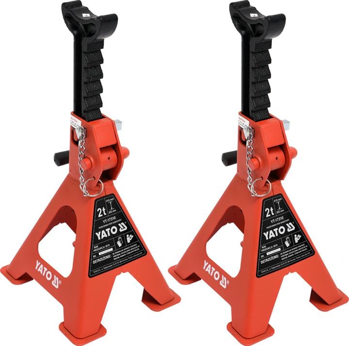 Yato YT-17310 Car stand 2 pcs YT17310: Buy near me in Poland at 2407.PL - Good price!
