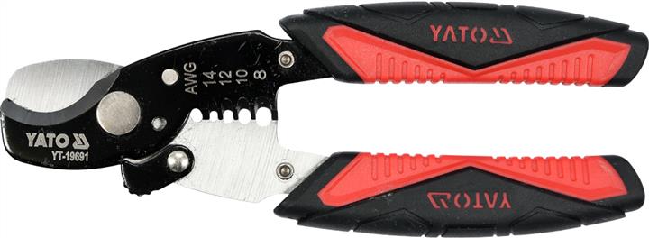 Yato YT-19691 Cable cutter with insulation stripper 170 mm YT19691: Buy near me in Poland at 2407.PL - Good price!