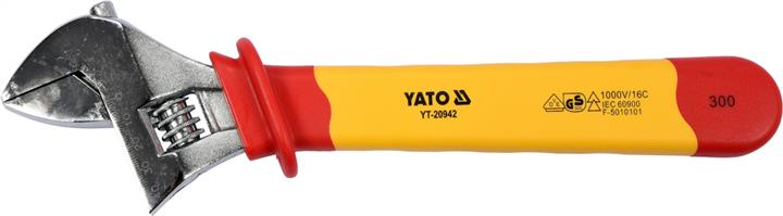 Yato YT-20942 Klucz nastawny izolowany 300mm YT20942: Atrakcyjna cena w Polsce na 2407.PL - Zamów teraz!