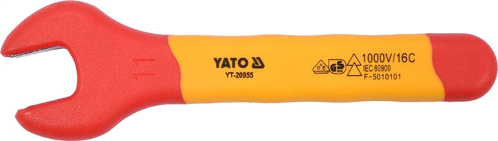 Yato YT-20955 Klucz płaski izolowany 11mm YT20955: Dobra cena w Polsce na 2407.PL - Kup Teraz!