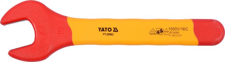 Yato YT-20963 Klucz płaski izolowany 19mm YT20963: Dobra cena w Polsce na 2407.PL - Kup Teraz!