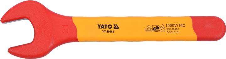 Yato YT-20964 Klucz płaski izolowany 21mm YT20964: Dobra cena w Polsce na 2407.PL - Kup Teraz!