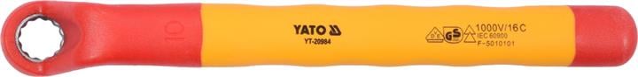 Yato YT-20984 Ringschlüssel, isoliertes Gehäuse bis 1000 V. 10 mm YT20984: Kaufen Sie zu einem guten Preis in Polen bei 2407.PL!