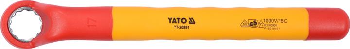 Yato YT-20991 Ringschlüssel, isoliertes Gehäuse bis 1000 V. 17 mm YT20991: Kaufen Sie zu einem guten Preis in Polen bei 2407.PL!