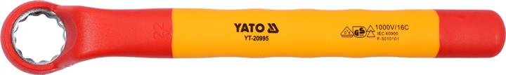 Yato YT-20995 Klucz oczkowy odgięty izolowany 22mm YT20995: Dobra cena w Polsce na 2407.PL - Kup Teraz!