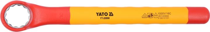 Yato YT-20998 Klucz oczkowy odgięty izolowany 30mm YT20998: Atrakcyjna cena w Polsce na 2407.PL - Zamów teraz!