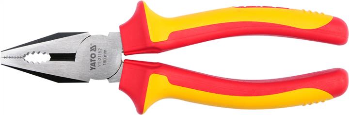Yato YT-21152 Combination pliers, insulated 180mm YT21152: Buy near me in Poland at 2407.PL - Good price!