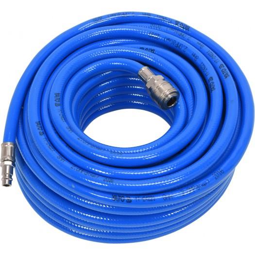 Yato YT-24221 Air hose polyurethane, reinforced, with fittings 8 mm, 20 m YT24221: Buy near me in Poland at 2407.PL - Good price!