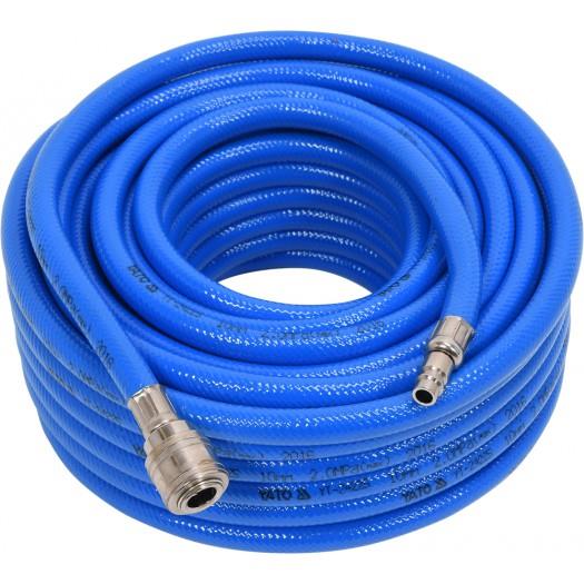 Yato YT-24225 Reinforced polyurethane pneumatic hose with fittings 10 mm x 20 m YT24225: Buy near me in Poland at 2407.PL - Good price!