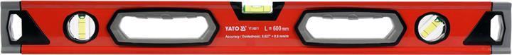 Yato YT-30071 Рівень алюмінієвий: 2 ручки, 3 капсули, 600 мм YT30071: Приваблива ціна - Купити у Польщі на 2407.PL!