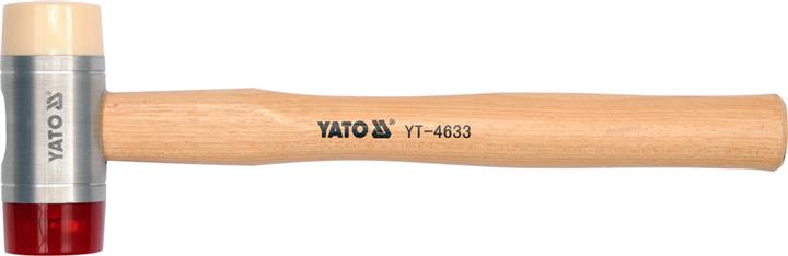 Yato YT-4630 Młotek blacharski 22mm, pu/nylon, trzonek hikora YT4630: Dobra cena w Polsce na 2407.PL - Kup Teraz!