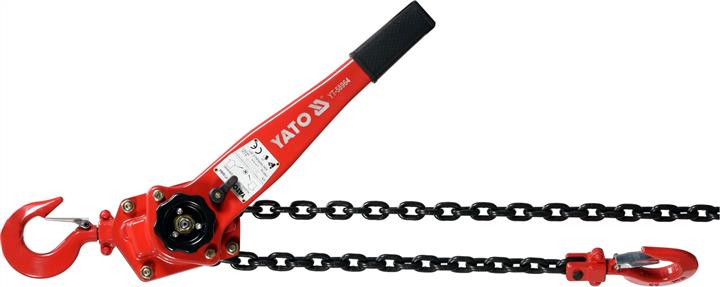 Yato YT-58964 Hand chain winch with closer, 1.5 m, 1.5 t YT58964: Buy near me in Poland at 2407.PL - Good price!