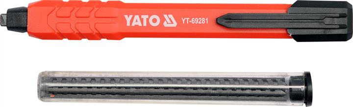 Yato YT-69281 Ołówek stolarski / murarski automatyczny plus 6 grafitowych wkładów YT69281: Dobra cena w Polsce na 2407.PL - Kup Teraz!