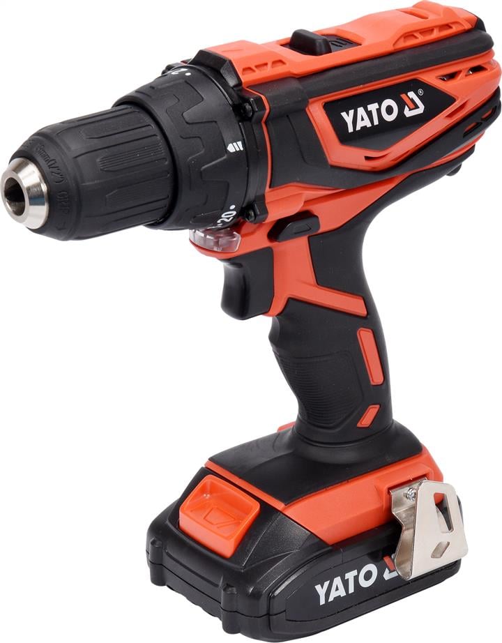 Yato YT-82780 Cordless screwdriver-drill, 1 battery 2 Ah, Li-Ion 18 V, 40 Nm, illuminated YT82780: Buy near me in Poland at 2407.PL - Good price!