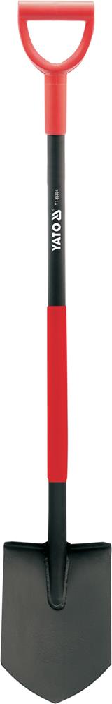 Yato YT-86804 Лопата штыковая металлический держак, прорезиненная ручка, 120 см YT86804: Отличная цена - Купить в Польше на 2407.PL!