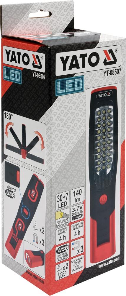 Yato Werkstattlampe 30 + 7 LED – Preis 124 PLN