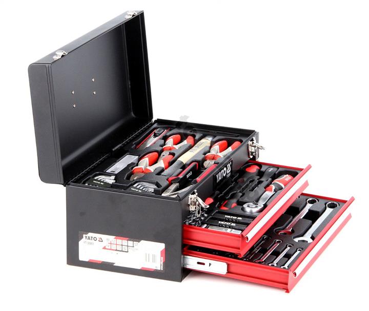 Yato Tool box with tools – price 496 PLN