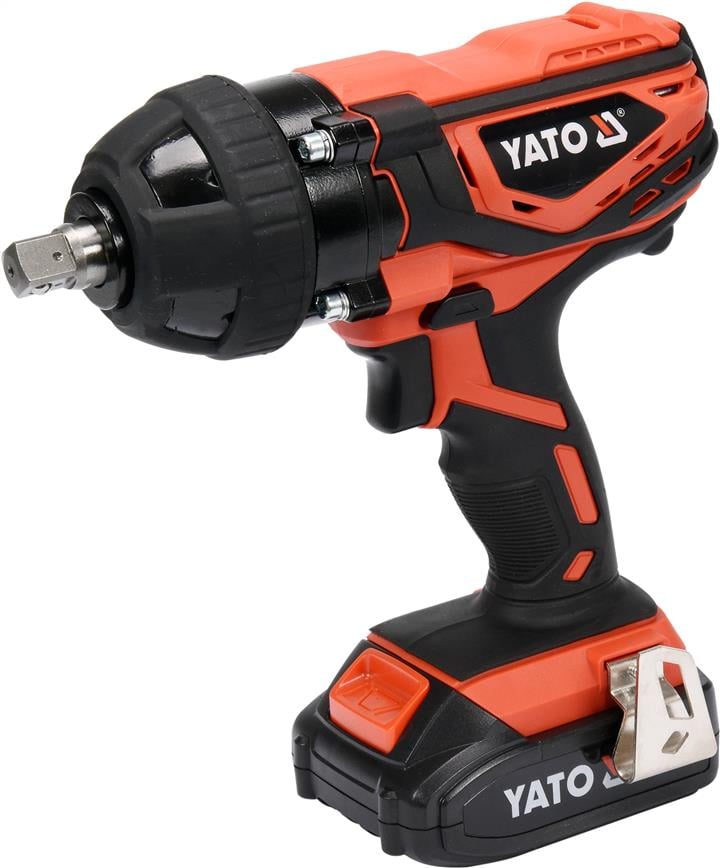 Yato YT-82804 Cordless impact wrench: 1/2", 300 Nm, Li-Ion 18V, 2 Ah + 4 sockets YT82804: Buy near me in Poland at 2407.PL - Good price!