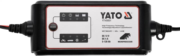 Yato YT-83031 Prostownik elektroniczny 12v/4a YT83031: Dobra cena w Polsce na 2407.PL - Kup Teraz!